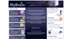Desktop Screenshot of mybrain.co.uk